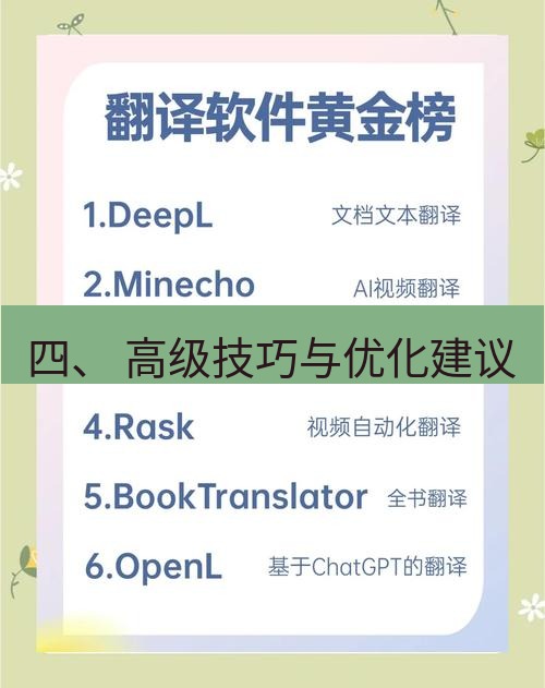helloworld翻译下载 四、 高级技巧与优化建议