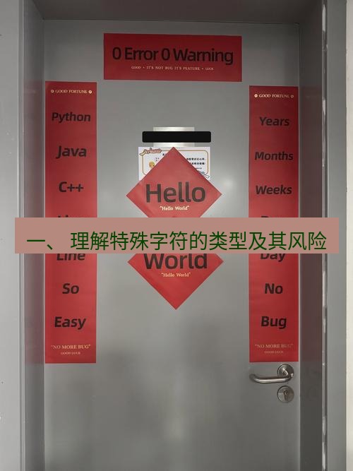 helloworld翻译下载 一、 理解特殊字符的类型及其风险