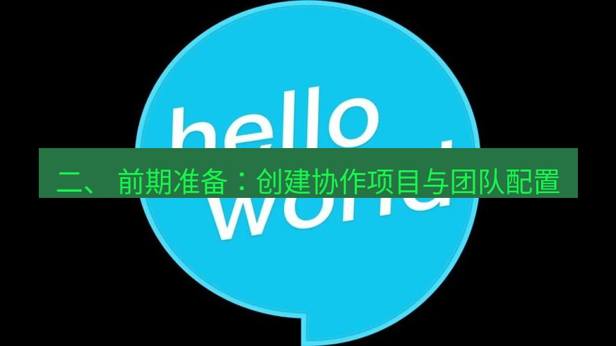 helloworld翻译下载 二、 前期准备：创建协作项目与团队配置