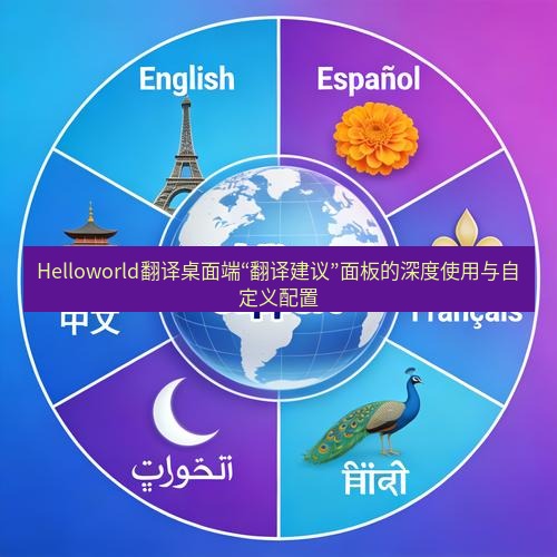helloworld翻译下载 Helloworld翻译桌面端“翻译建议”面板的深度使用与自定义配置